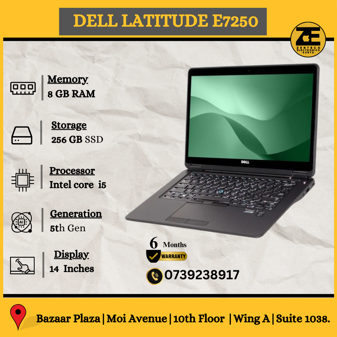 Dell Latitude E7450 Front View – 14-inch HD Display